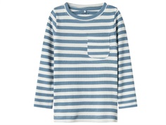 Name It blouse spring lake/cloud dancer with stripes